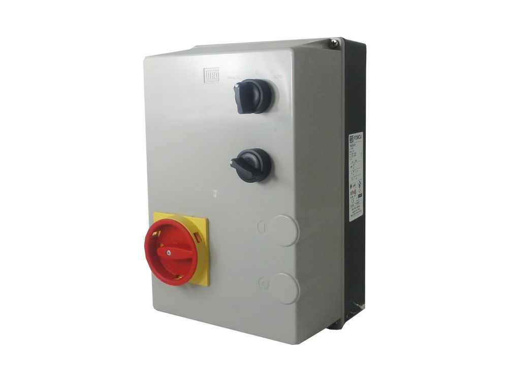 Chave de Partida Direta Pdwca com Disjuntor Motor 1,50-2,00 CV 2,50-4,00A 380VCA 60 Hz para 2 Bombas