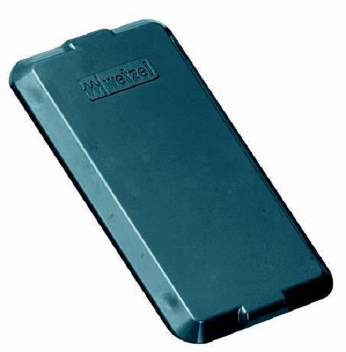 Tampa PVC Cega para Condulete Cinza 1/2"-3/4" Fixação com Pressão