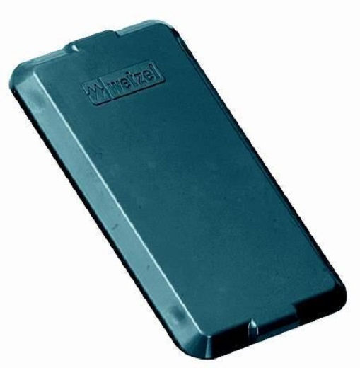 Tampa PVC Cega para Condulete Cinza 1 Fixação com Pressão