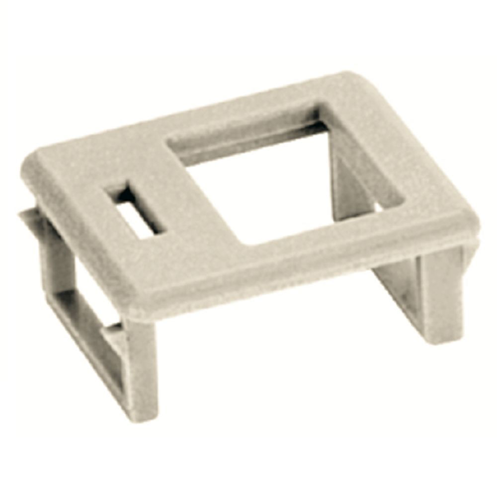 Moldura PVC para RJ45 para Tampa Condulete Branca