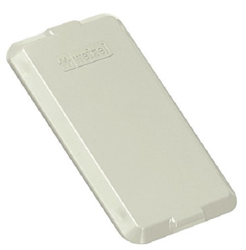 Tampa PVC Cega para Condulete Branca 1" Fixação com Pressão