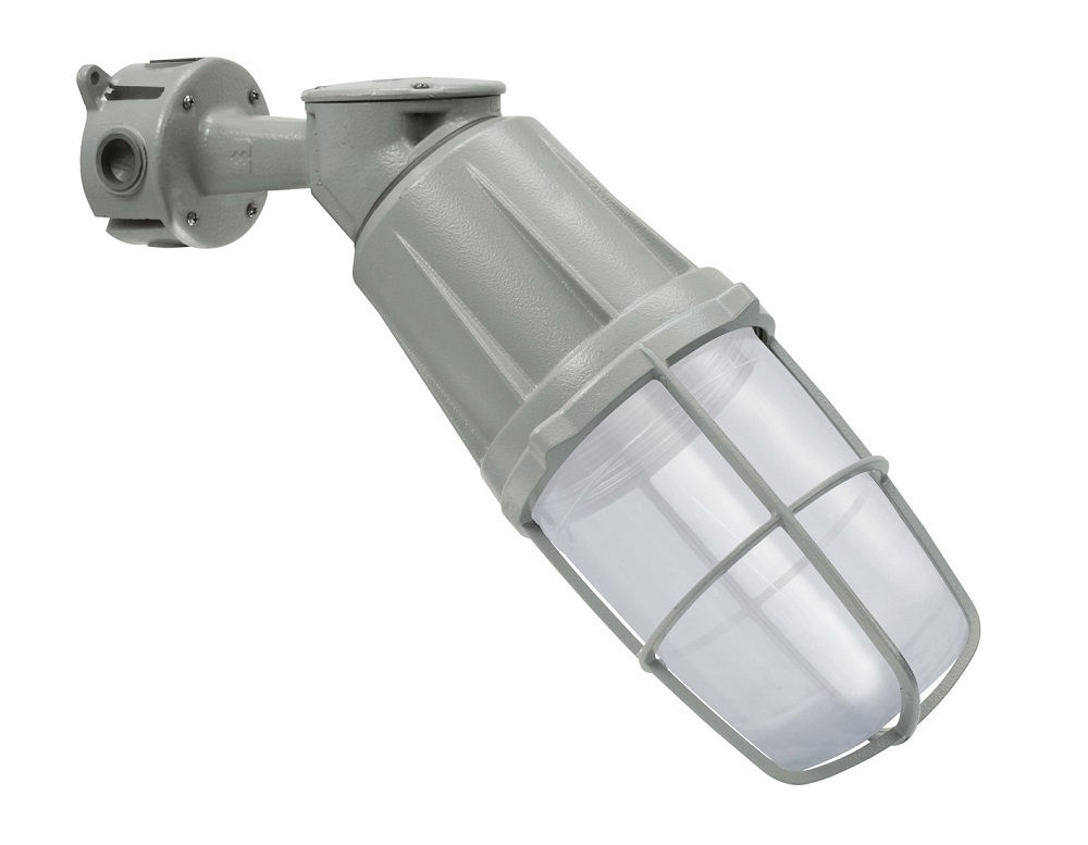 Luminária IP65 Arandela 45G 200W Com Soquete E27 Alumínio Policarbonato