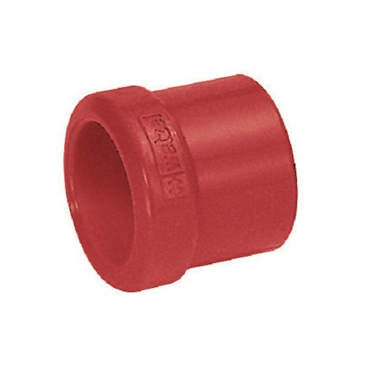 Bucha Redução PVC 3/4"X1/2" sem Rosca Vermelha