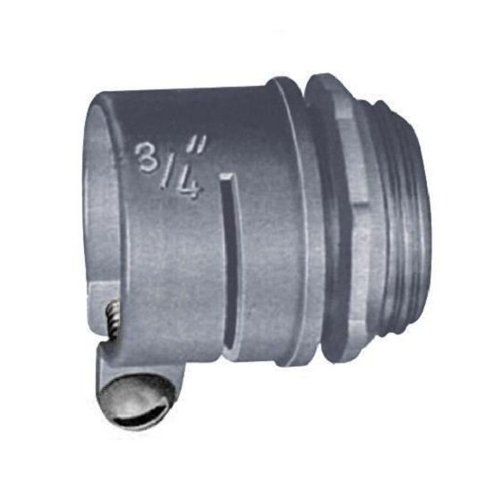 Conector Reto Alumínio 2" com Rosca BSP com Vedação