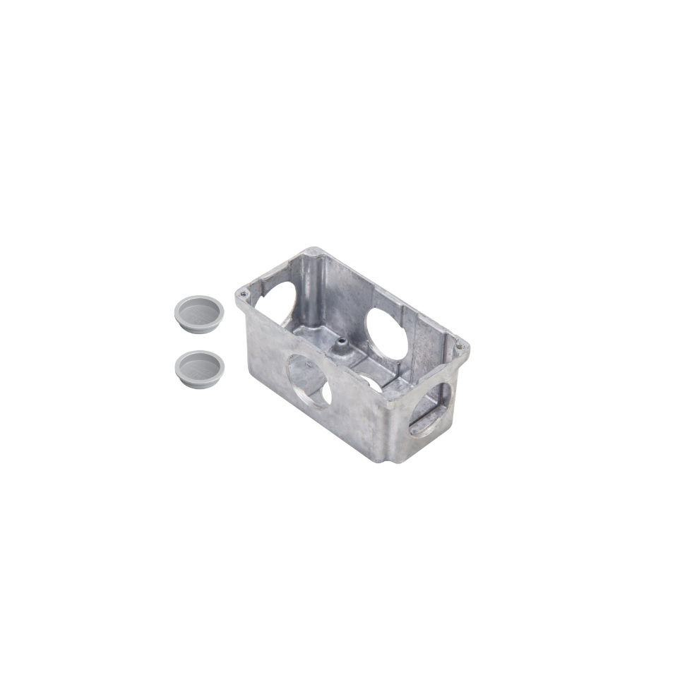 Condulete Alumínio Múltiplo XPW 1" com Rosca BSP sem Tampa sem Vedação sem Pintura