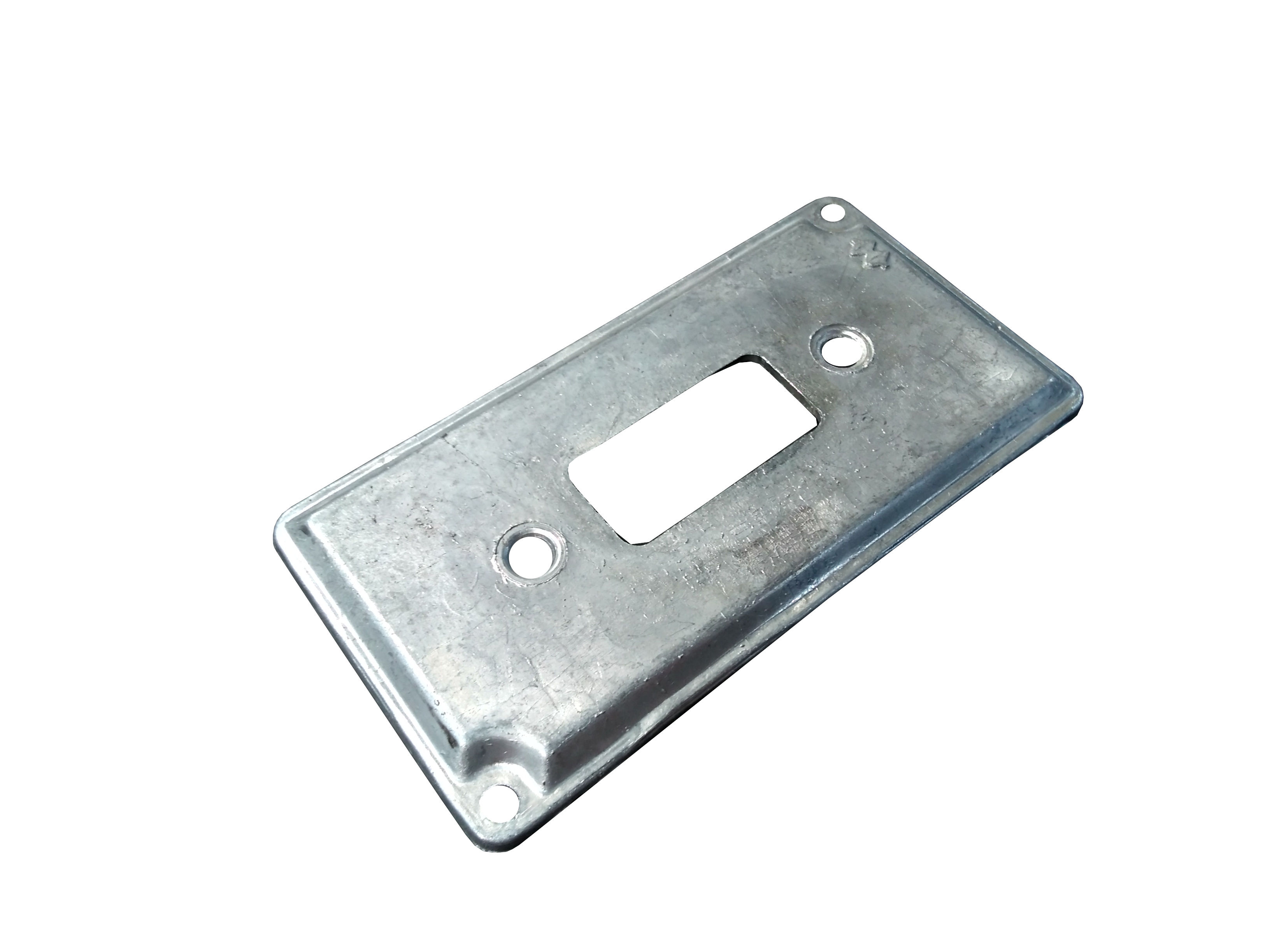 Tampa Alumínio para 1 Tecla para Condulete sem Pintura 1" Fixação com Parafuso