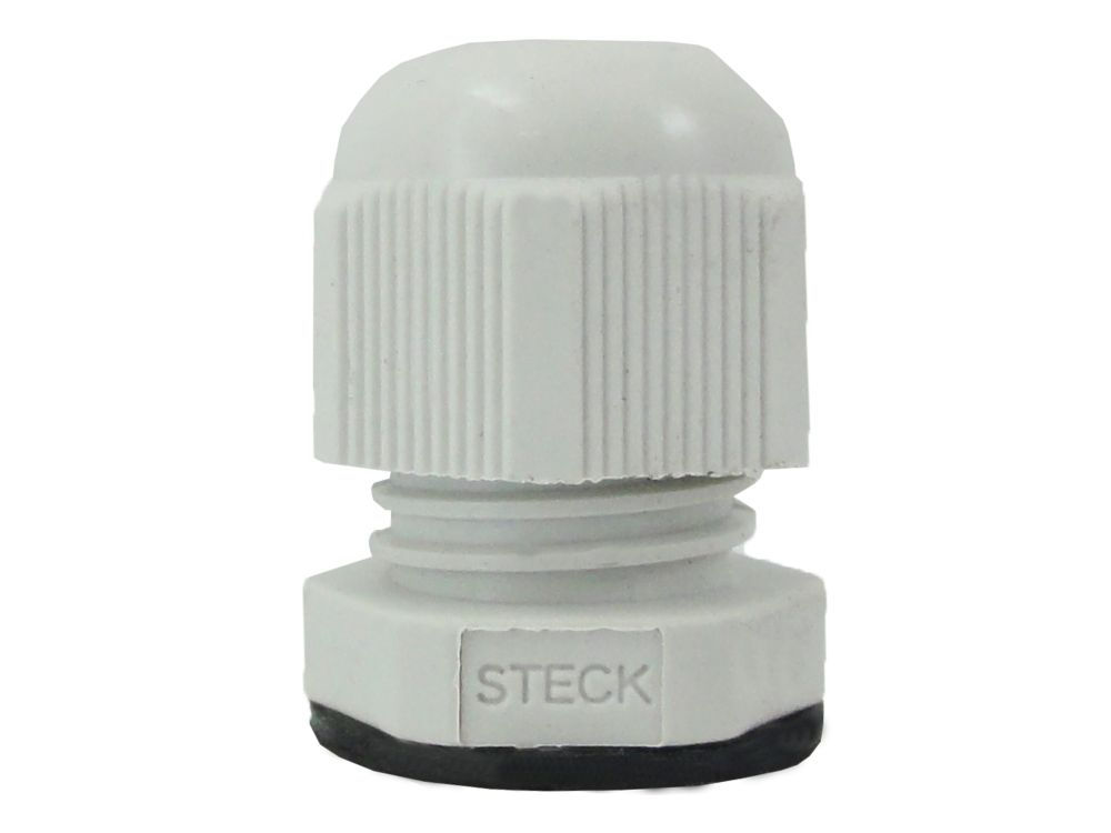 Prensa Cabo PVC M16 Métrica Cinza IP67