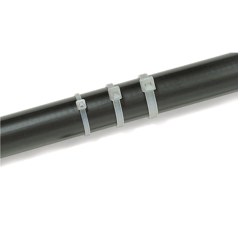 Abraçadeira Abraçadeira Plástica Amarração 200x4,60 mm Natural 55 mm