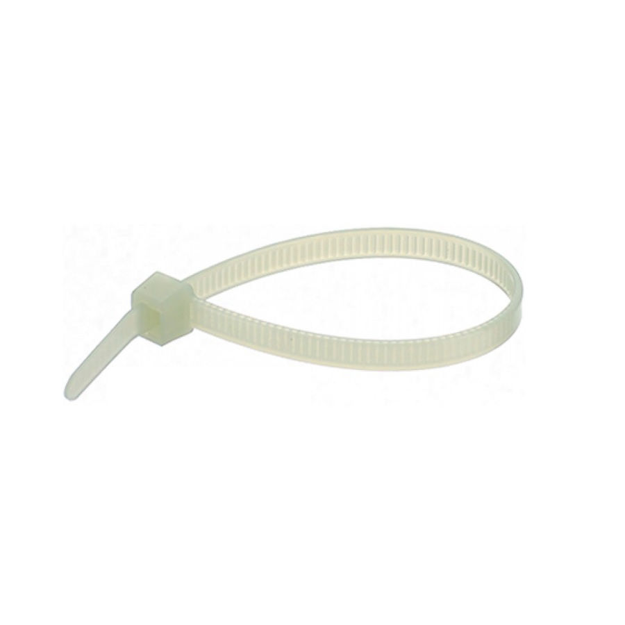 Abraçadeira Abraçadeira Plástica Amarração 390x7,60 mm Natural 100 mm