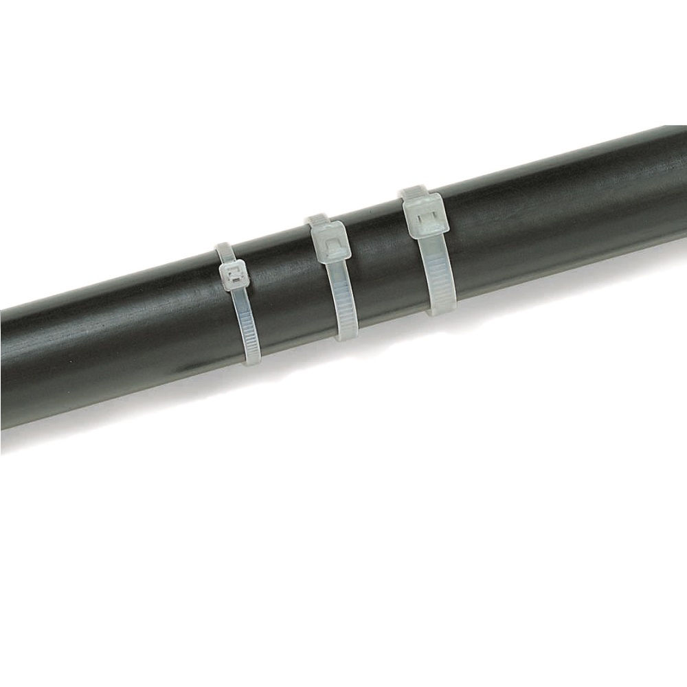 Abraçadeira Abraçadeira Plástica Amarração 200x2,50 mm Natural 50 mm