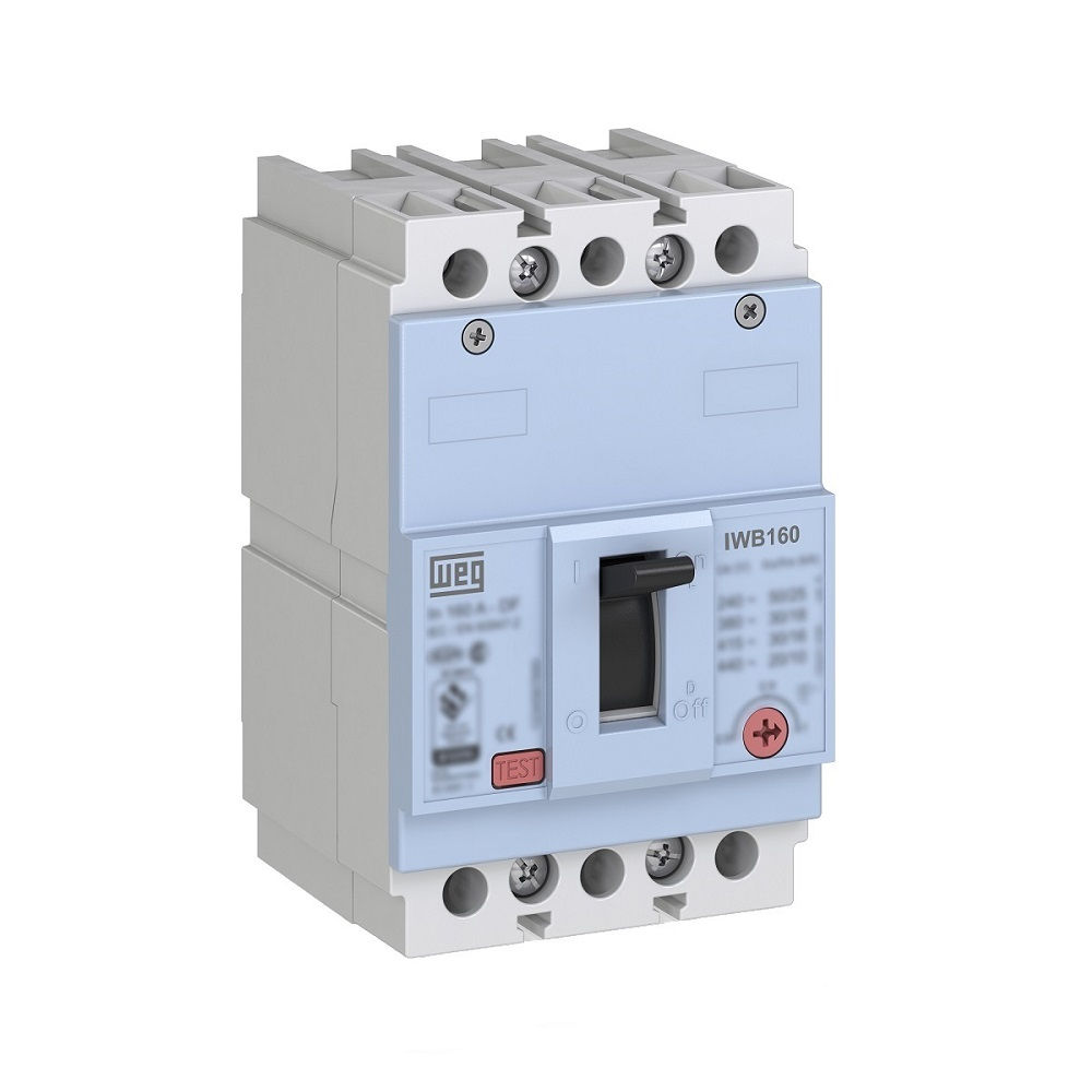 Chave Seccionadora Tipo Disjuntor IWB Tripolar 160A Caixa Moldada