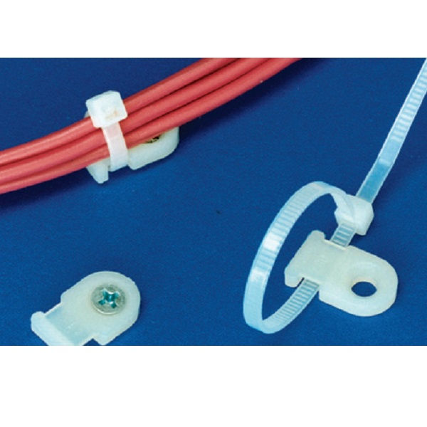 Fixador NYLON para Série T18 Branco