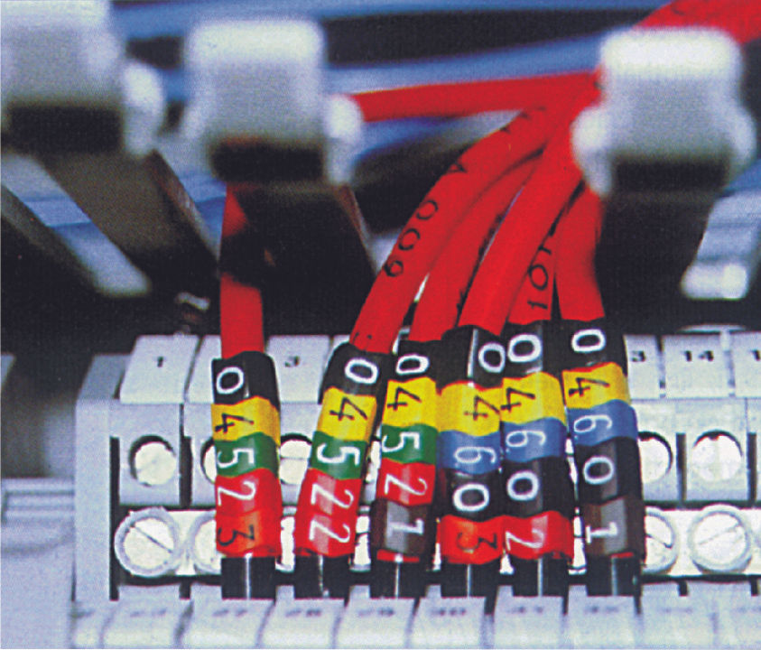 Marcador Identificador Anilha PVC Número 9 para Cabos 0,50-6,00 mm² Branco MHG2/5