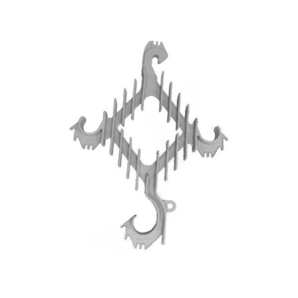 Espaçador Espaçador Losangular Polimérico 15 kV Rede Compacta sem Anel