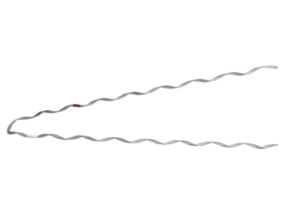 Alça Alça Preformada Distribuição para Cabo Ca/CAA 4/0AWG 120 mm Código Vermelho