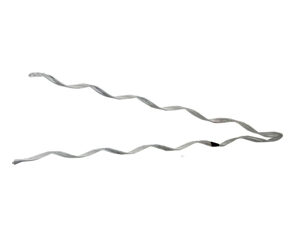 Alça Alça Preformada para Cabo Coberto Ecológico 15 kV 120,00 mm² 940 mm Código Preto 18,8A 21,3 mm