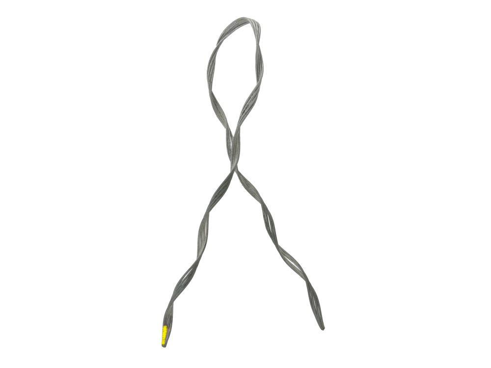 Laço Laço Preformado Roldana para Cabo CAA 1/0AWG 700 mm Código Amarelo