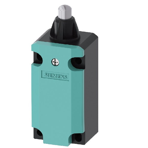 Fim de Curso Ação Rápida 3SE5112-0LC02 10A/AC15 250VCA Corpo Metálico Caixa Estreita (40 mm) Pino Reforçado 1NA+2NF Ruptura Positiva IP67