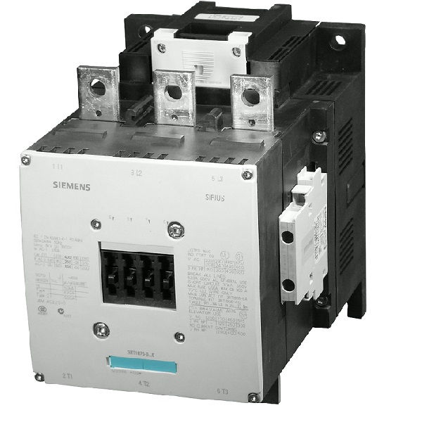 Contator Principal Tripolar 150A S6 2NA+2NF 175-280VCA/CC 50/60 Hz 3RT1055 Conexão para Parafuso