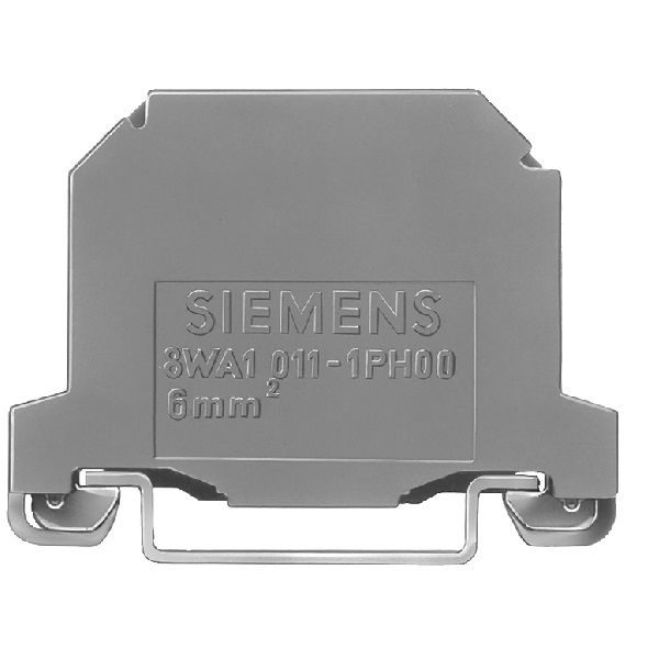 Conector Passagem SAK Poliamida Terra 6,00 mm² Verde/Amarelo com Parafusos