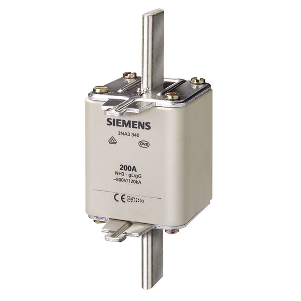 Fusível Fusível NH Porcelana Retardado Tamanho 3 630A 225x170x85 mm 500VCA