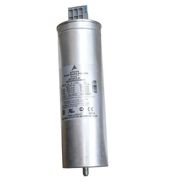 Capacitor Correção Fator de Potência 2,5 KVAR 380VCA Trifásico Tipo Célula sem Caixa 60 Hz