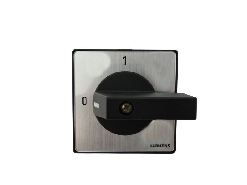 Chave Seccionadora Rotativa 5TW3 Tripolar 160A com Fixação para Base com Manopla Preta SOB Carga