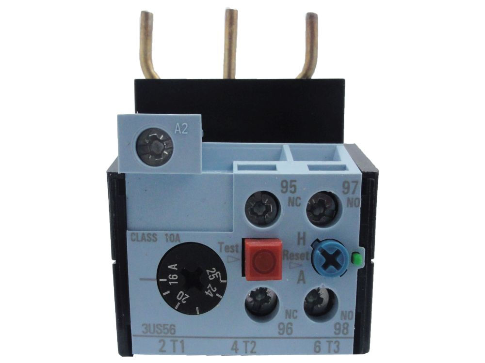 Relé Sobrecarga Relé Sobrecarga Tripolar 3US56 25,0-36,0A 1NA+1NF S2 para Contator 3TS35-3TS36 Smart Conexão para Parafuso