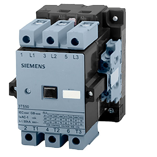 Contator Principal Tripolar 85A S4 2NA+2NF 220VCA 50/60 Hz 3TS49 Smart Conexão para Parafuso