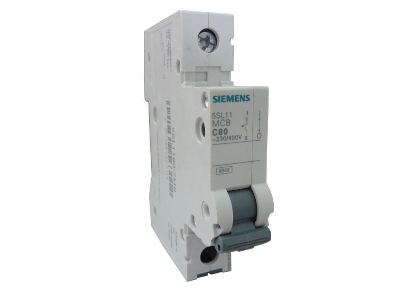 Disjuntor Termomagnético Fixo Unipolar 5SL1 C 80A 5 KA/3 KA 127/220VCA DIN