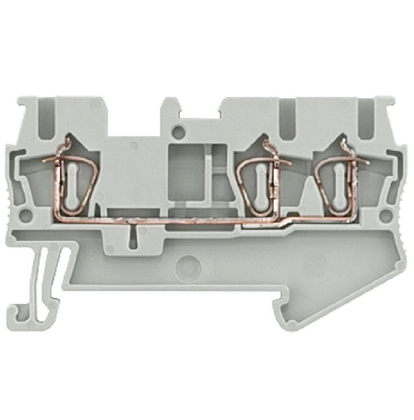 Conector Passagem SAK Poliamida 8WH2 2,50 mm² Azul Conexão para Mola