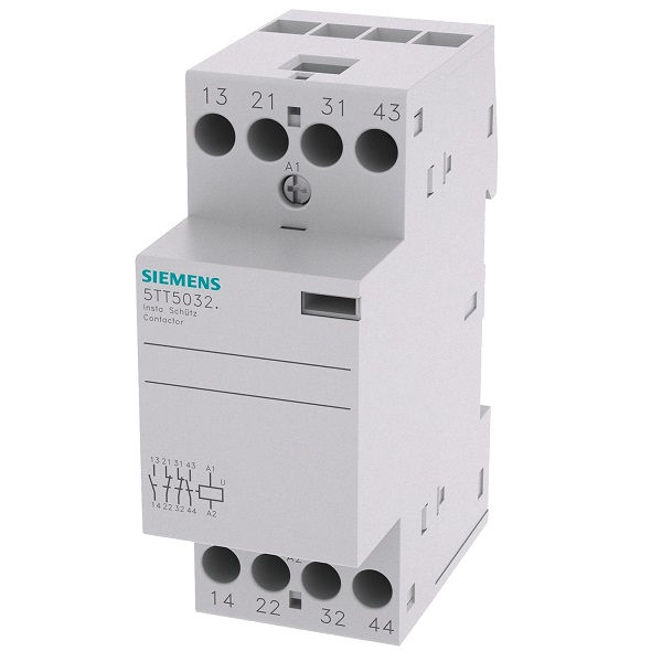 Contator Modular 25A 2NA+2NF 24VCA/CC 50/60 Hz 5TT5032-2 para 2 Módulos Conexão para Parafusos