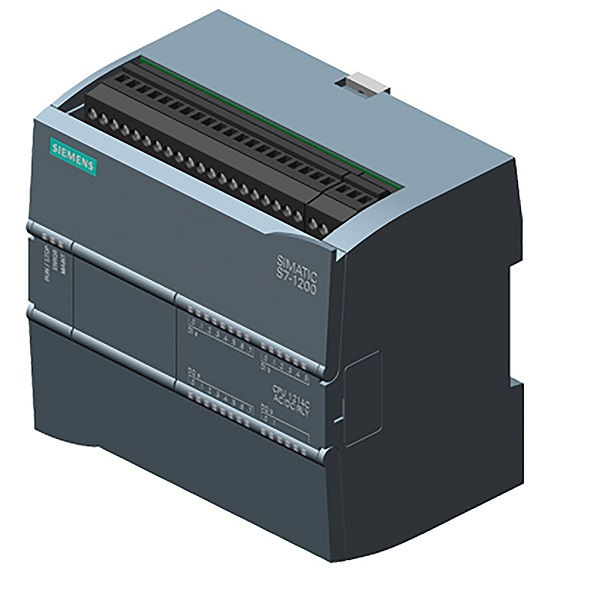 Cpu Simatic S7-1200 1214C/AC/DC/RL Memória Trabalho 75Kb E:14DI/2AI S:10DO Saída a Relé 2A 85-264VAC PROFINET ETHERNET Industrial