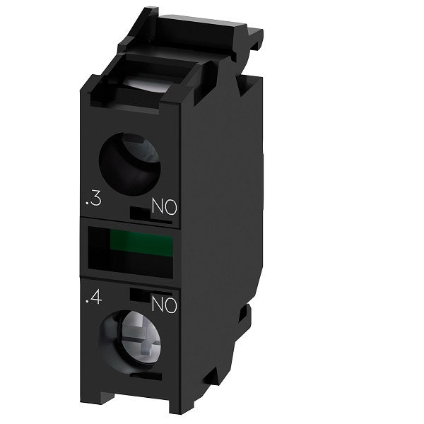 Elemento Contato 1NA para Botão 3SU1 Sirius Conexão para Parafuso