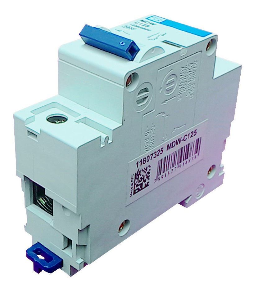 Disjuntor Termomagnético Fixo Unipolar MDW C 125A 5 KA/3 KA 127/220VCA DIN