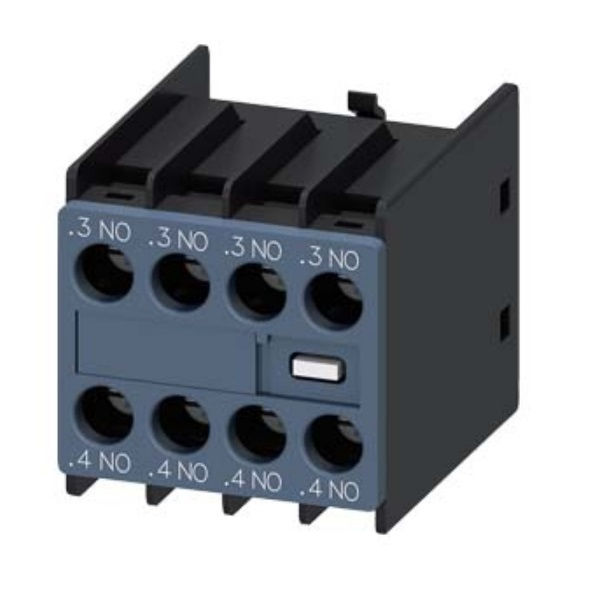 Bloco Contato Frontal 4NA S00-S0 3RH29 Conexão Parafuso DIN EN 50005 Elemento