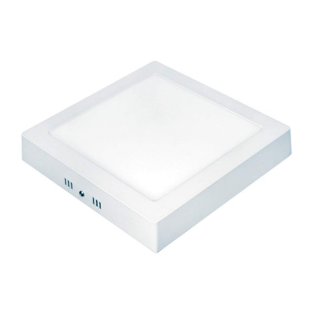 Painel Led Sobrepor 6W Alumínio Quadrado 112x112x24 mm 360 lm 3000K Bivolt LUX 20.000H