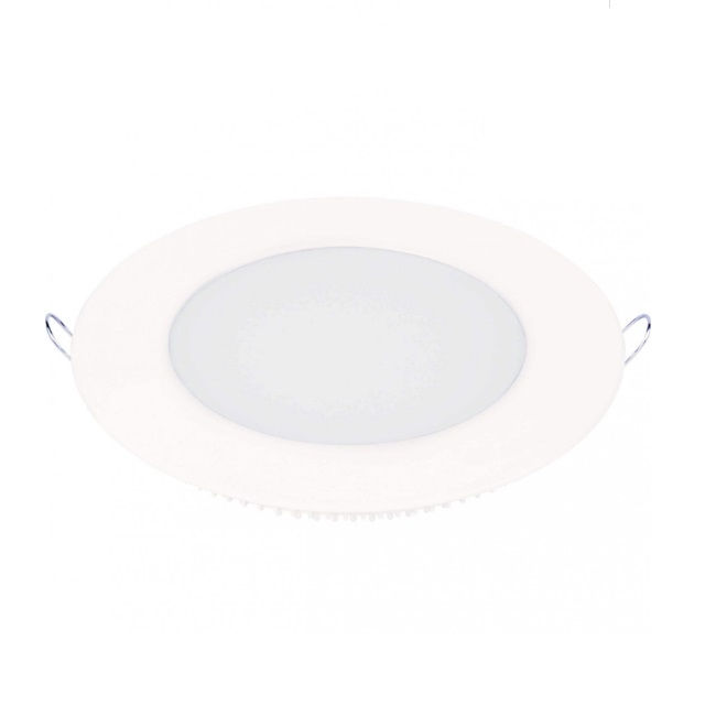 Painel Led Embutir 18W Alumínio Redondo 220x15 mm 1260 lm 4000K Bivolt LUX 20.000H