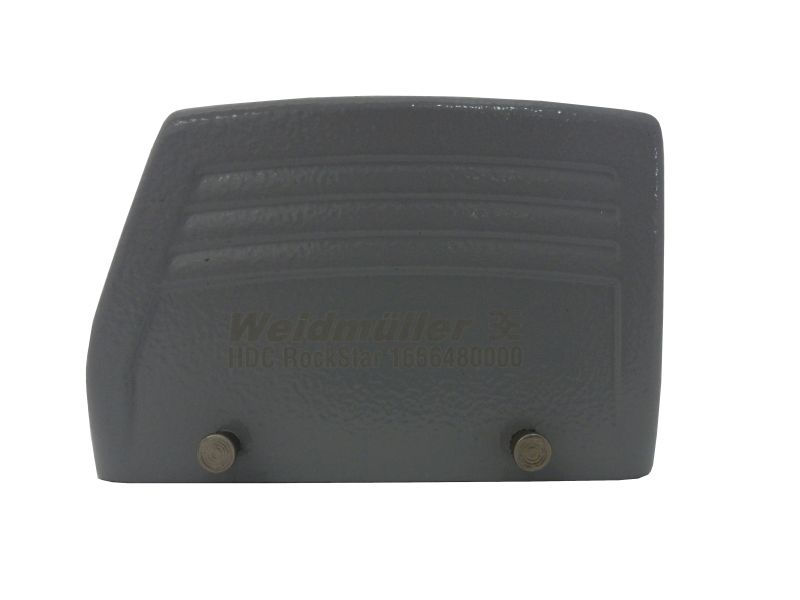 Carcaça Carcaça Metálica 16 Pinos 3A Saída Lateral Cinza IP44