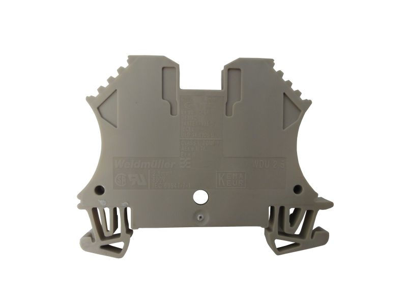 Conector Passagem SAK Poliamida WDU 2,50 mm² Bege Conexão para Parafuso