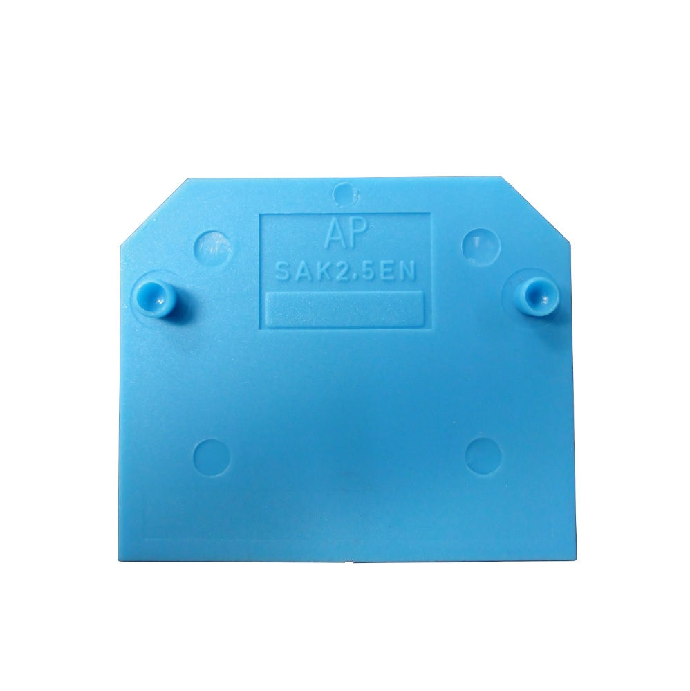 Tampa Final para Conector SAK Poliamida EN 2,50 mm² Azul Tw-pa