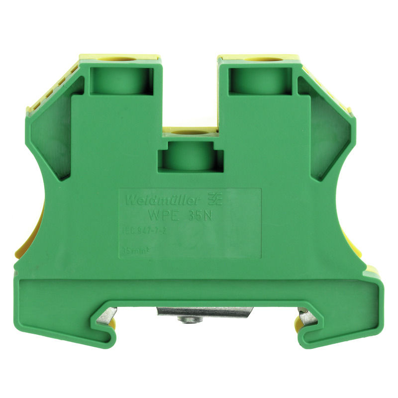 Conector Passagem SAK Poliamida Wpe/Wdu Terra 35,00 mm² Verde/Amarelo Conexão para Parafuso