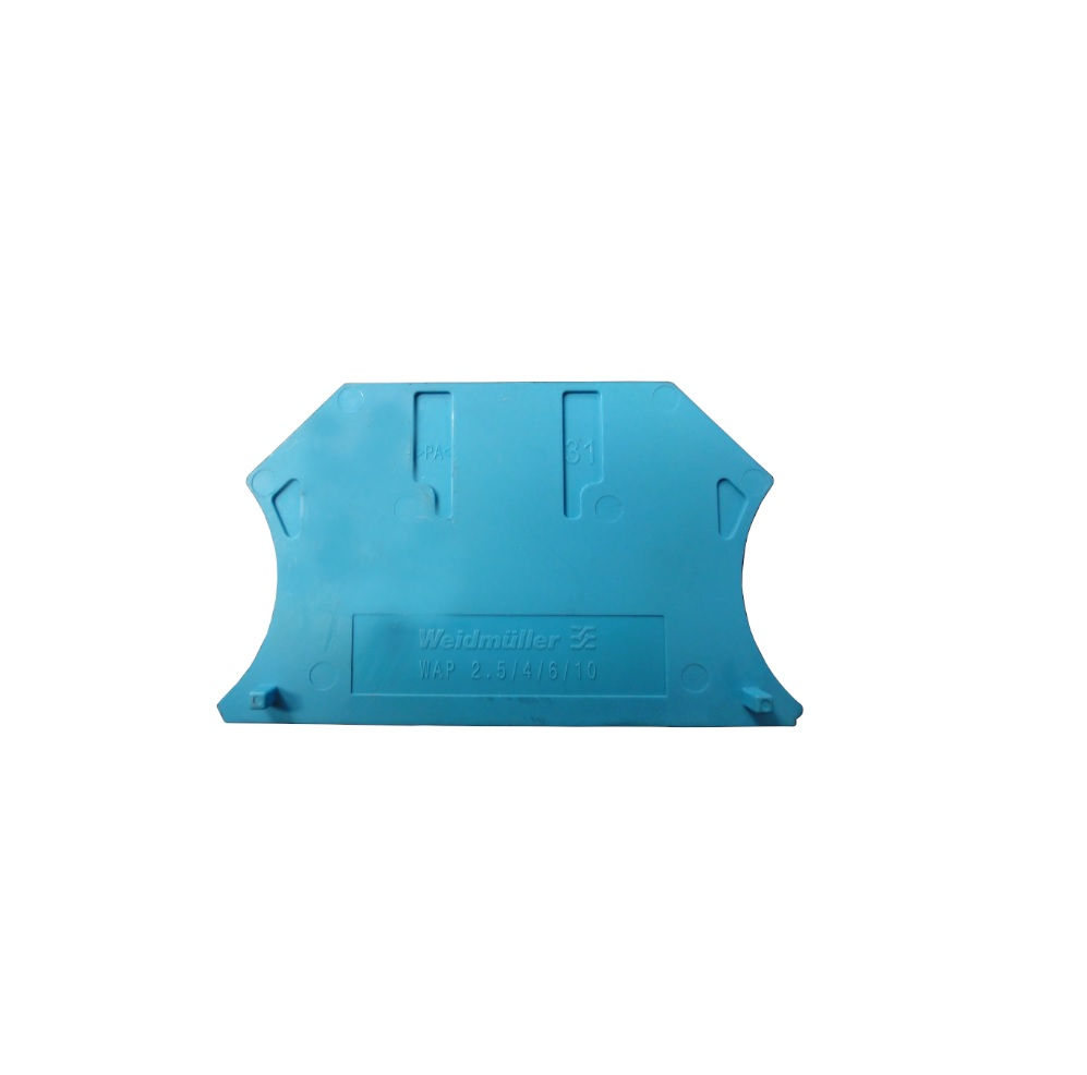 Placa Separação para Conector SAK Poliamida WAP2.5-10BL 2,50-10,00 mm² Azul Wewid