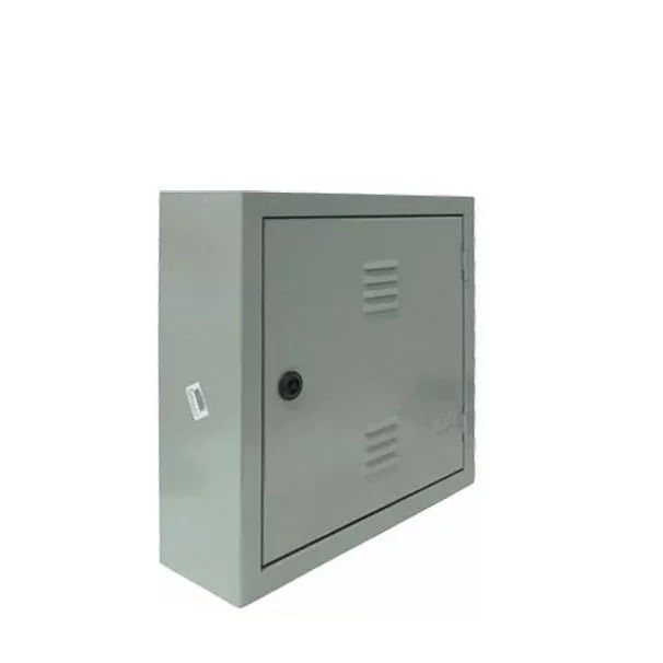 Caixa TELEBRAS N4 Sobrepor Ferro 600x600x140 mm Cinza CRT