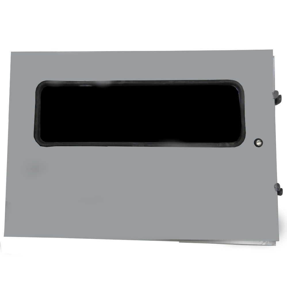 Caixa Medidor Externa Chapa 850x600x400 mm Cinza Fixo AT sem Módulo