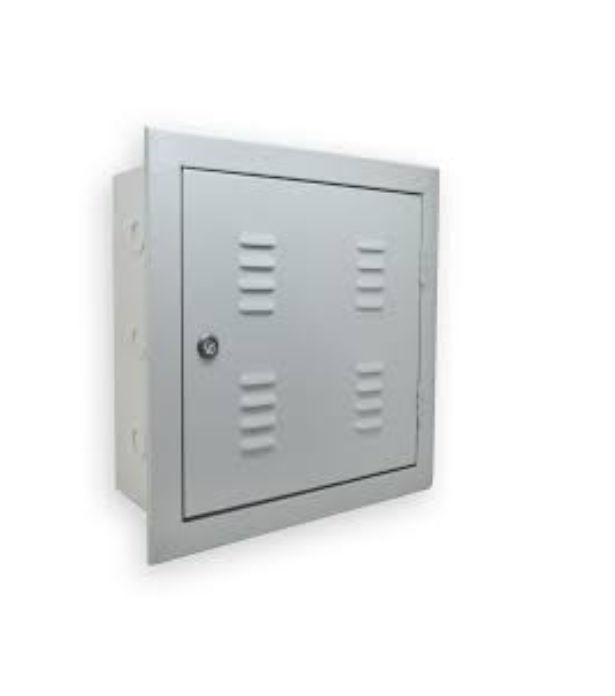 Caixa TELEBRAS N6 Embutir Ferro 1200x1200x120 mm Cinza CRT