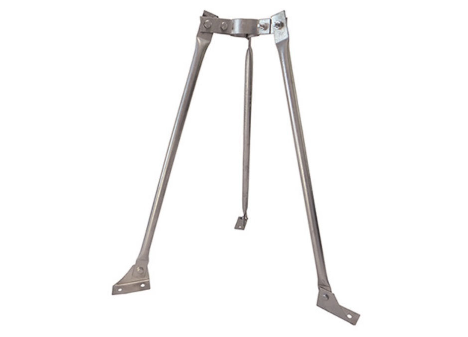 Conjunto Contraventagem com Tubo Galvanziado para Mastro 1.1/2"