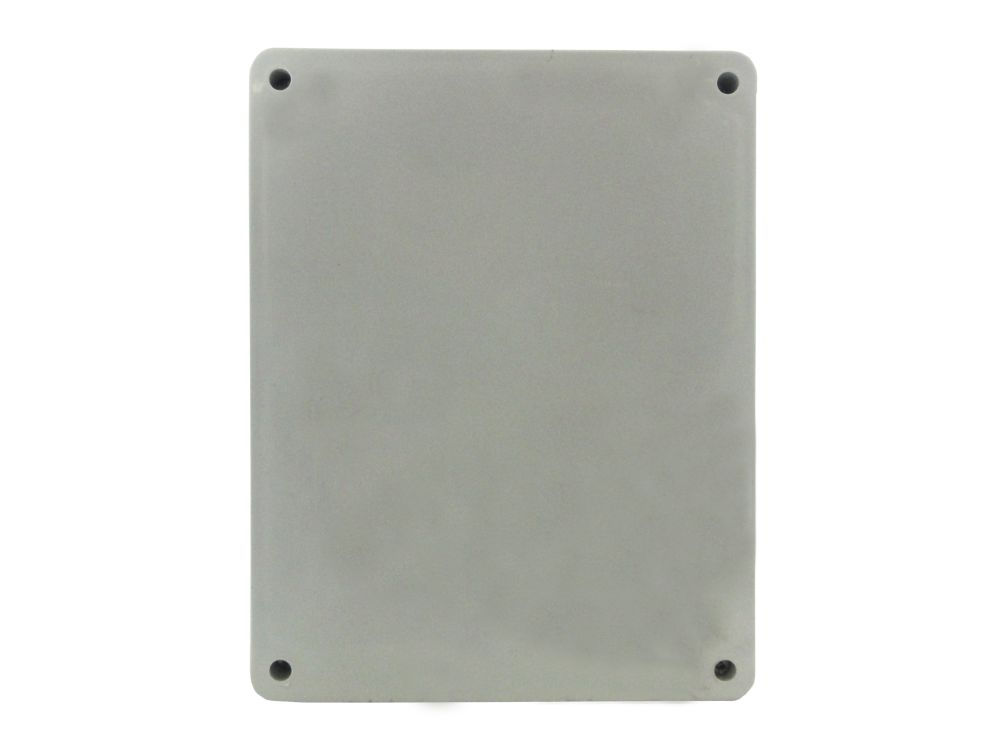 Caixa Equalização Sobrepor com 9 e 11 Terminais PVC 235x185x85 mm Cinza com Tampa