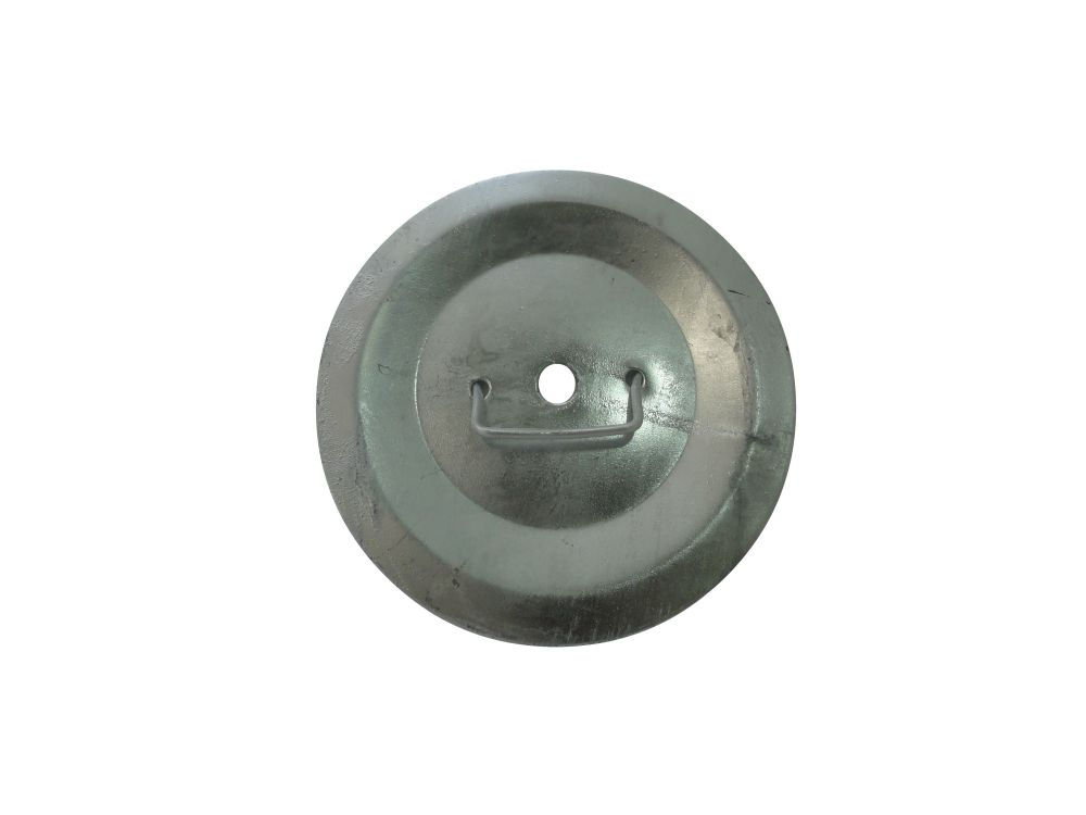 Tampa Galvanizada a Fogo Cega para Aterramento Redonda 250 mm