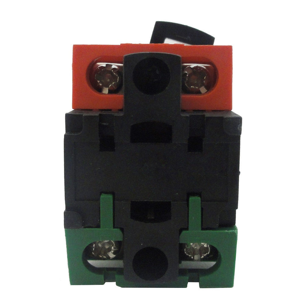 Elemento Contato 1NA+1NF para Botão Impulso E111 Conexão para Parafuso